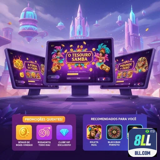 Ilustração de Variedade de Jogos